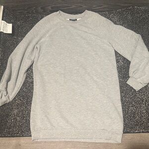 Topshop Light Gray women Sweater usa size 4